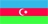 Flagge Aserbaidschan
