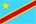Flagge Dem. Republik Kongo