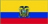 Flagge Ecuador