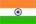 Flagge Indien