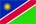 Flagge Namibia