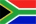 Flagge Südafrika