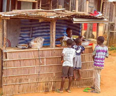 Little Shop in Gabun