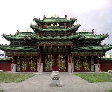 Winterpalais in Ulaanbaatar