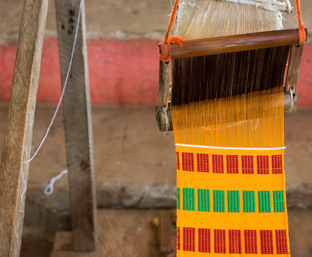 Ashanti Kente Weaving V